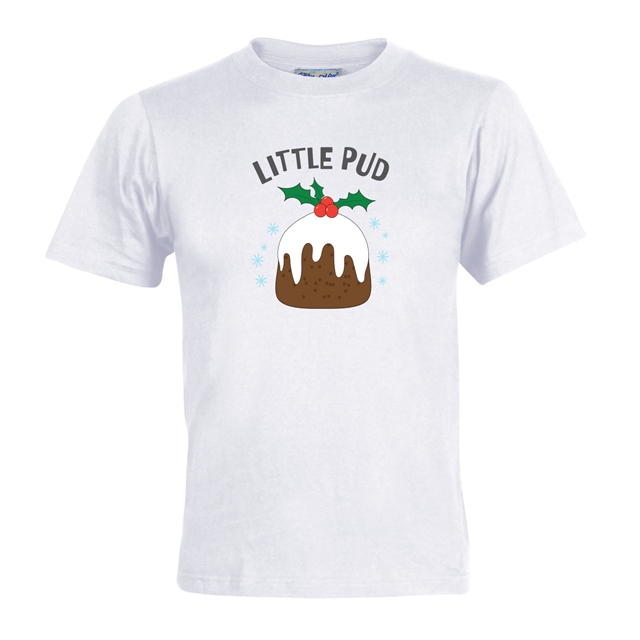 Little Pud Christmas T-Shirt - Adult