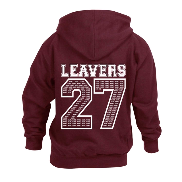 St Anne's Cordless Leavers Hoodie 2027