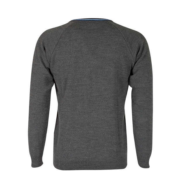 The Turner Free School Jumper V-Neck Jumper with 3 Stripes - Years 8 to 11