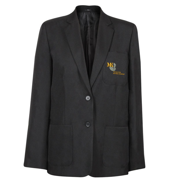 Milton Keynes Academy Girls Blazer (Sizes 32" - 48")