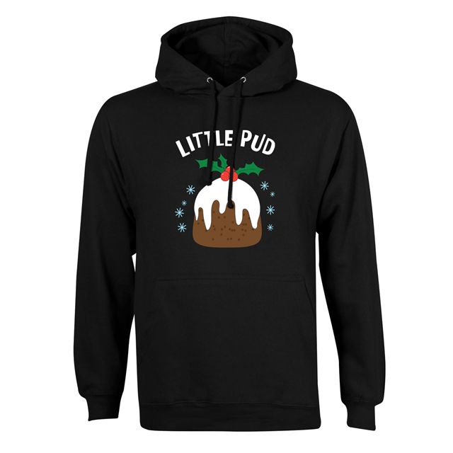 Little Pud Christmas Hoodie - Adult