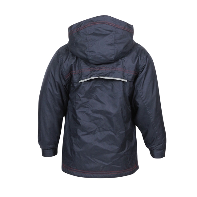 Kids Navy Showerproof Coat