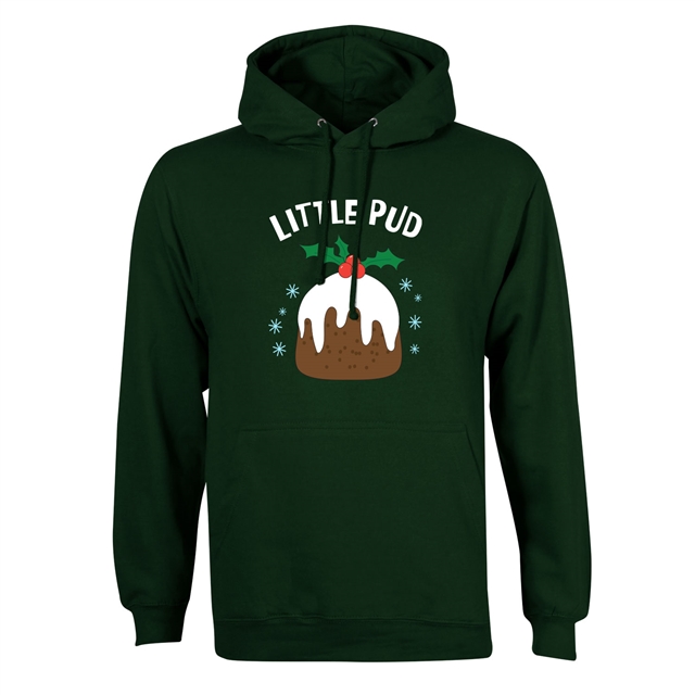 Little Pud Christmas Hoodie - Adult