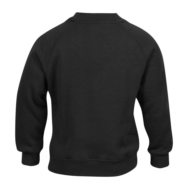 Black V-Neck Sweatshirt