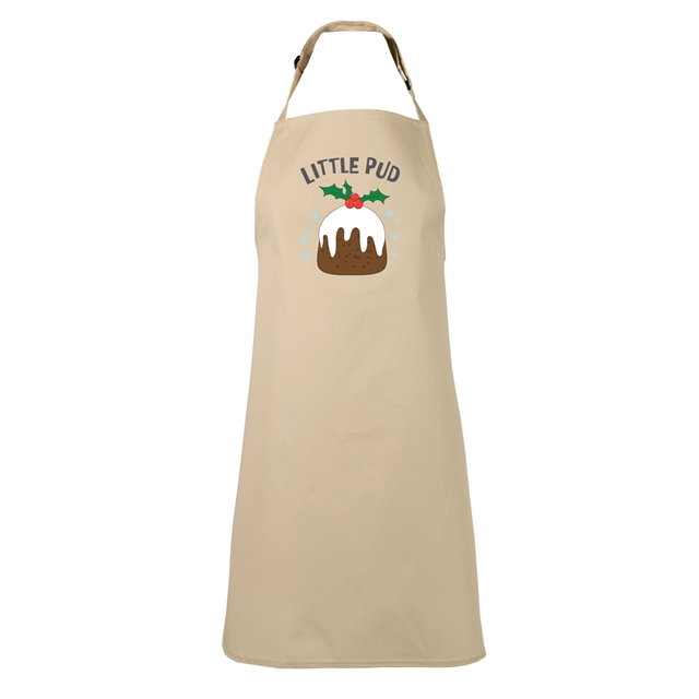Little Pud Christmas Apron - Adult