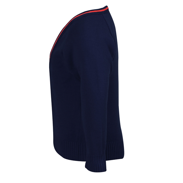 Laburnum Primary School Knitted Cardigan with Stripe