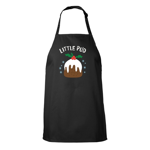 Little Pud Christmas Apron - Child