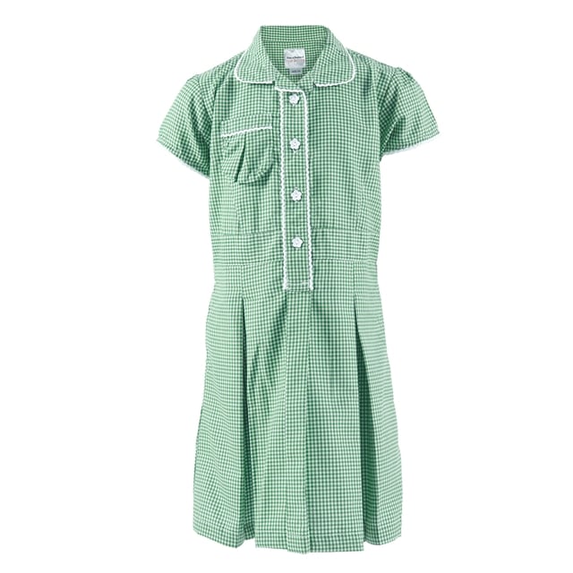 Gingham School Summer Dress