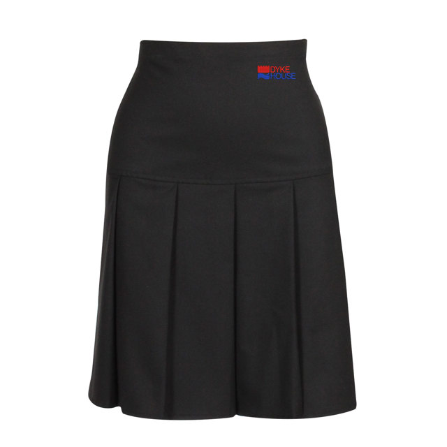 Dyke House College Pleated Skirt with Logo