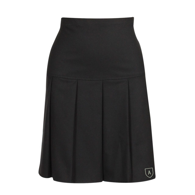 Ashfield School Black Pleated Skirt 