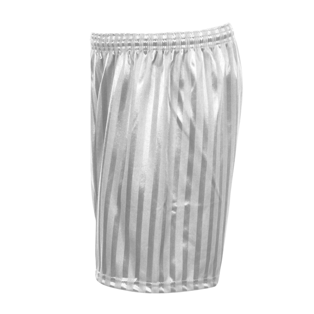 White Shadow Stripe PE Shorts
