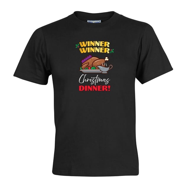 Winner Winner Christmas Dinner T-Shirt - Child