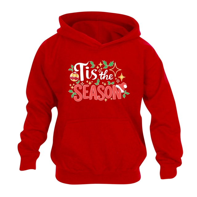 Tis The Season Christmas Hoodie - Child