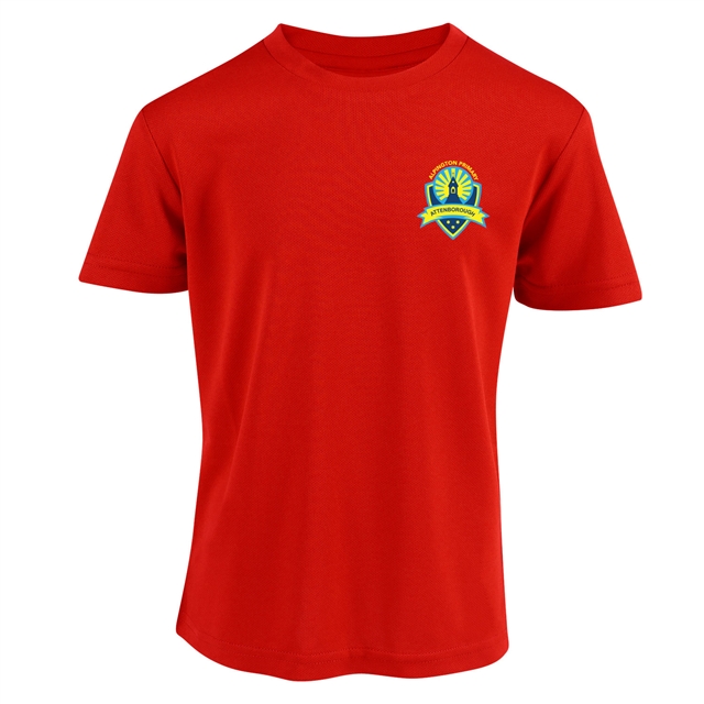 Alpington & Bergh Apton Primary School Red PE T-Shirt
