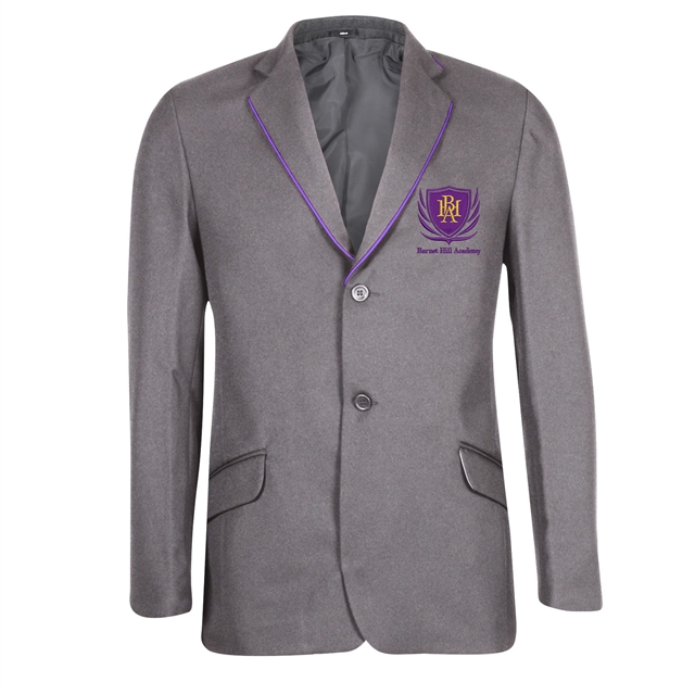 Barnet Hill Academy Boys Tailored Jacket With Piping 
