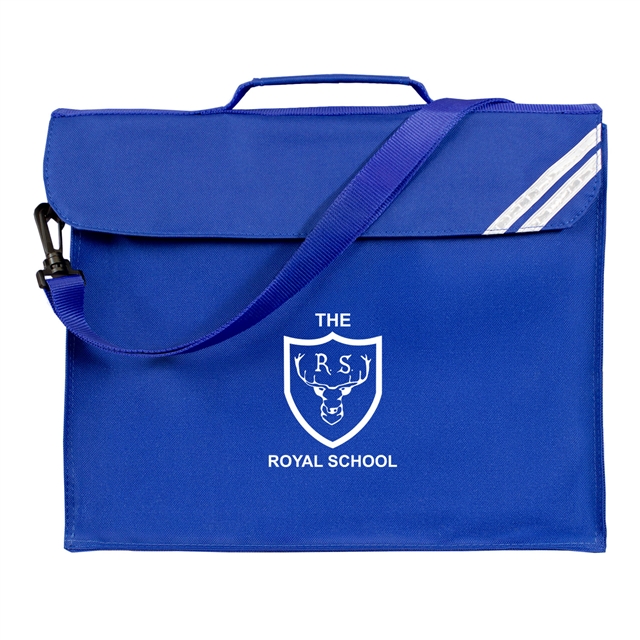 The Royal School Book Bag with Strap