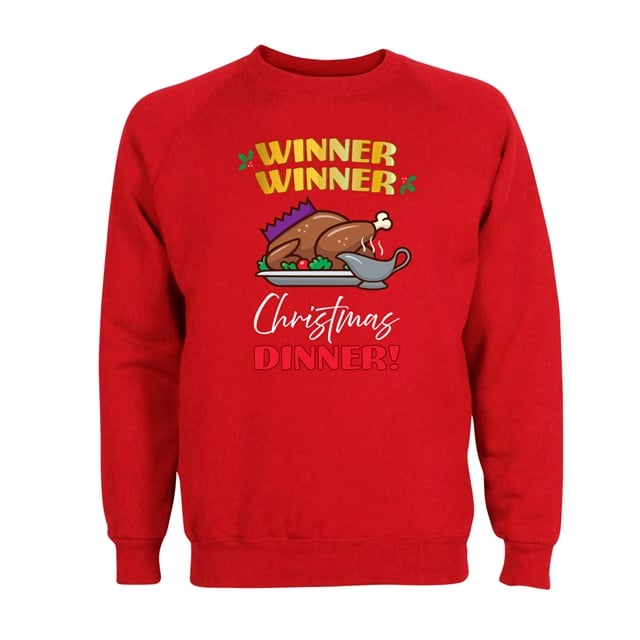 Winner Winner Christmas Dinner Sweatshirt - Adult 