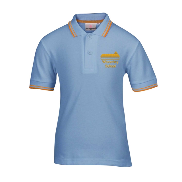 Waverley School Primary Polo Shirt with Stripes