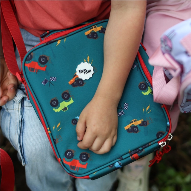 Eco Friendly Monster Truck Kids Lunch Bag