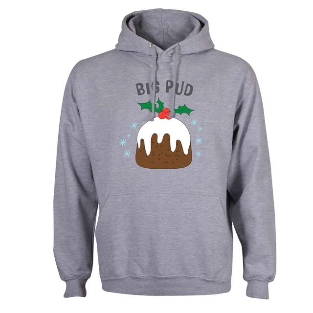 Big Pud Christmas Hoodie - Adult