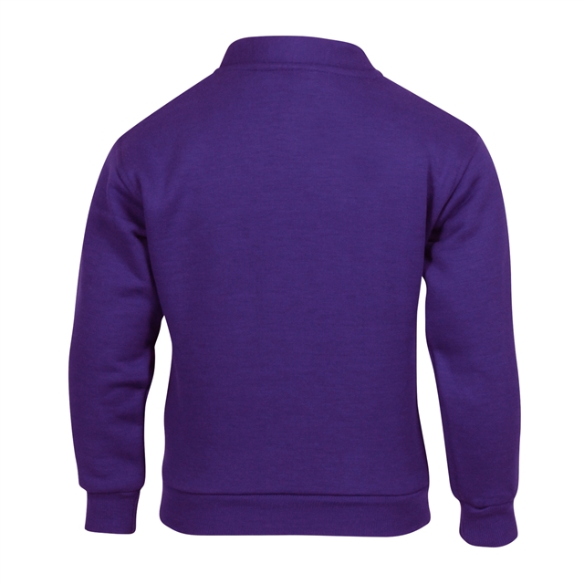 School Sweatshirt Cardigan