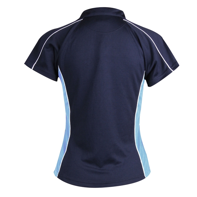 The Folkestone School for Girls Girl Fit Sports Polo Shirt