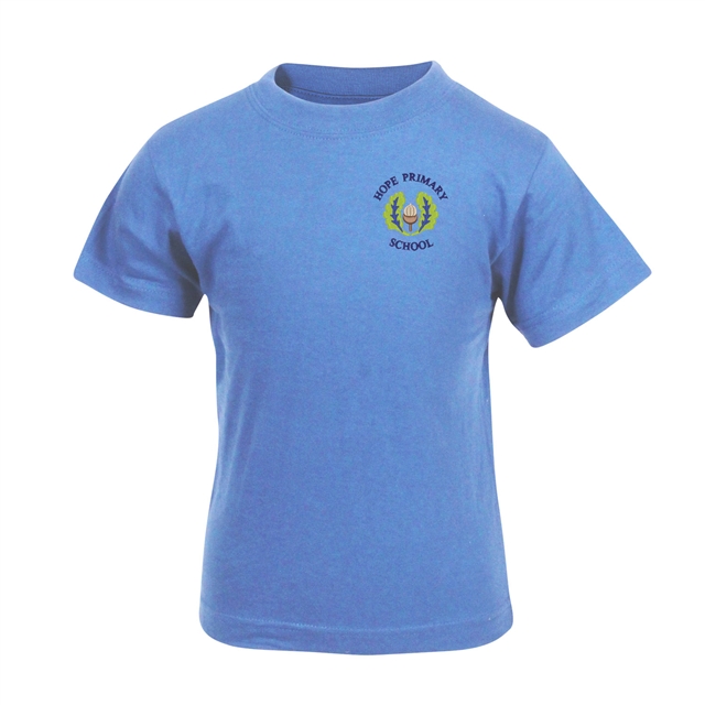 Hope Primary School Sky PE T-Shirt