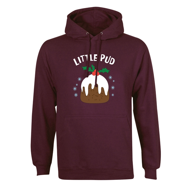 Little Pud Christmas Hoodie - Adult