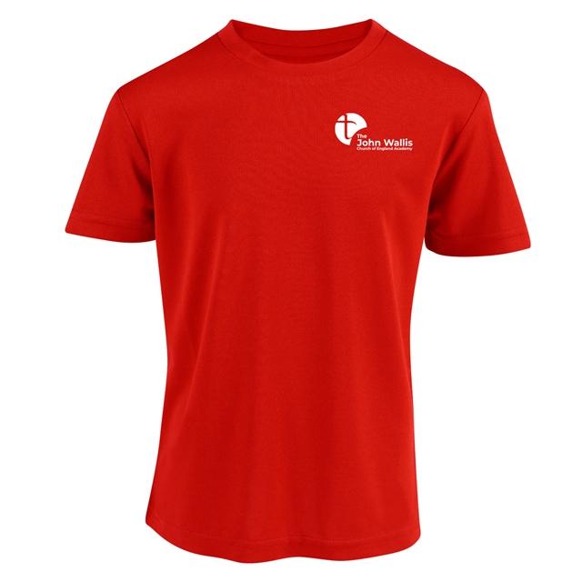 The John Wallis Academy Primary PE T-Shirt - Thomas Cramner