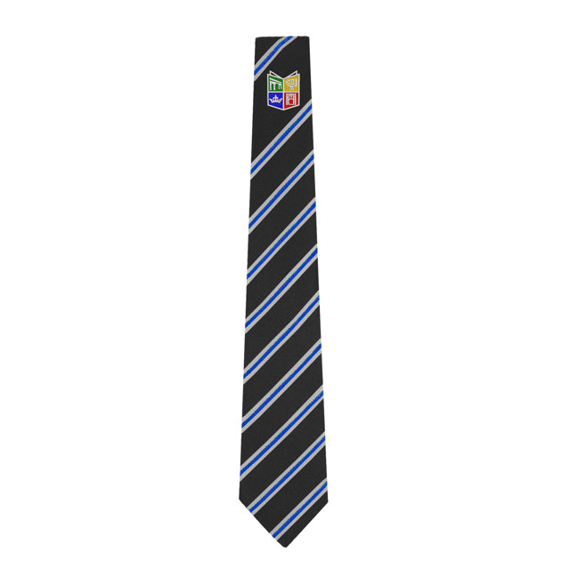 Abbeyfield School Tie - Elizabeth House (Blue)