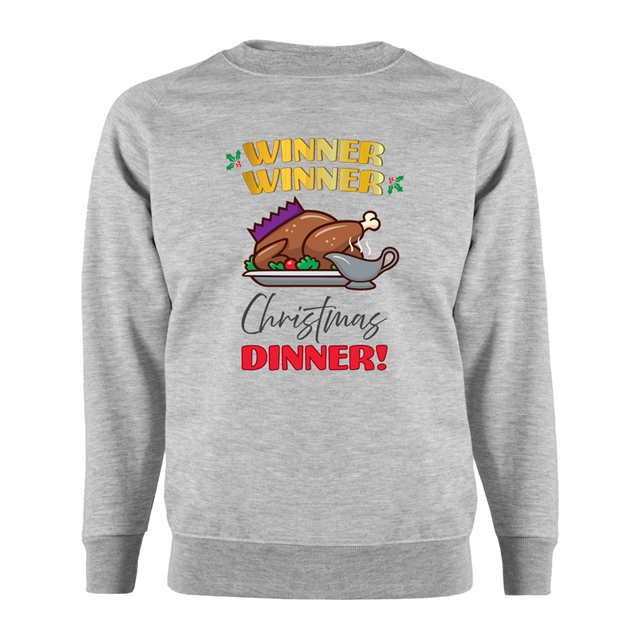 Winner Winner Christmas Dinner Sweatshirt - Adult 