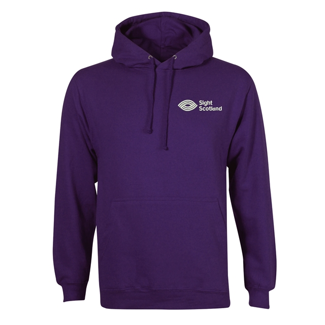 The Royal Blind School (Sight Scotland) Staff Hoodie Purple