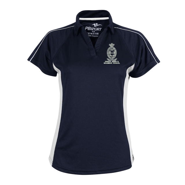 Prince Henry's Grammar School Girl Fit Polo Shirt