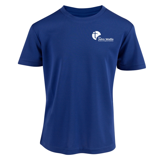 The John Wallis Academy Primary PE T-Shirt - St Augustine