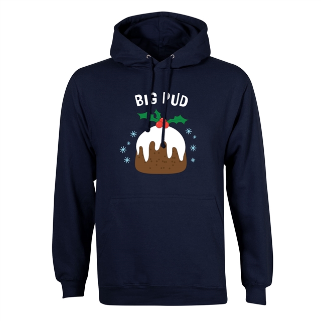 Big Pud Christmas Hoodie - Adult