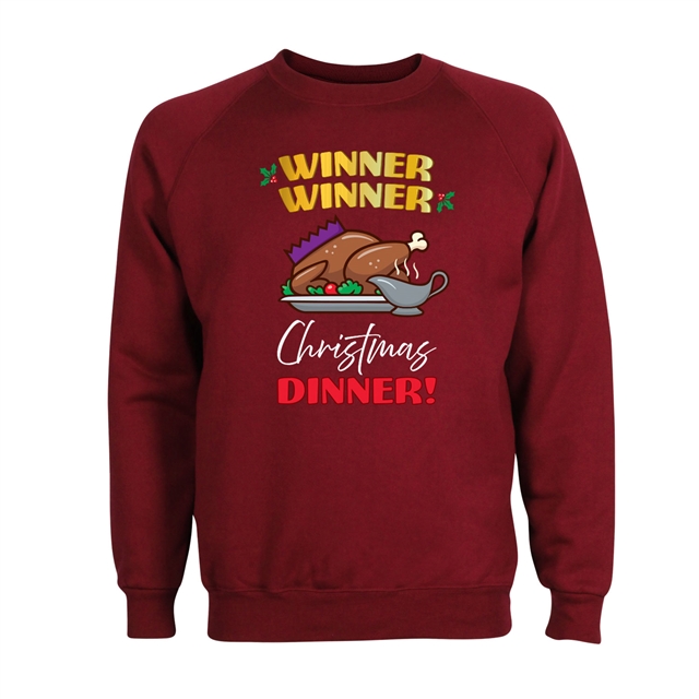 Winner Winner Christmas Dinner Sweatshirt - Adult 