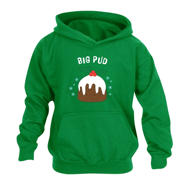 Big Pud Christmas Hoodie - Child