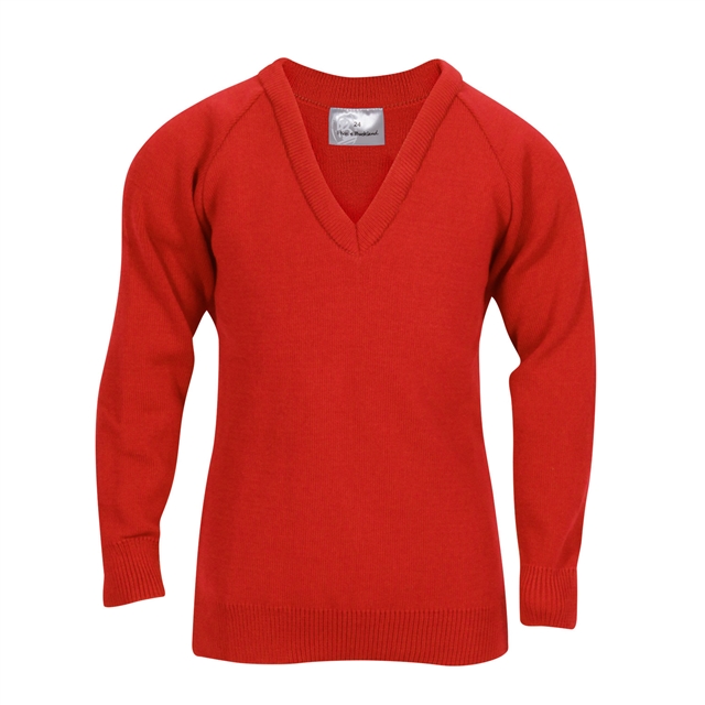 St George's Hanover Square C of E Primary School Knitted V-Neck Jumper