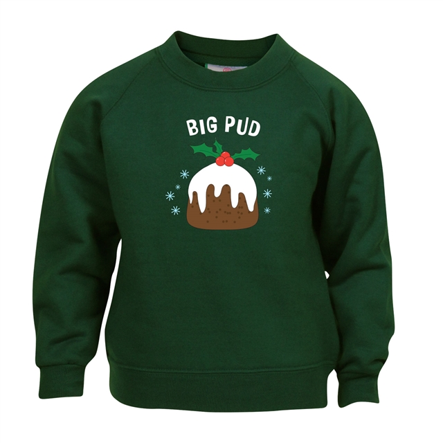 Big Pud Christmas Sweatshirt - Child