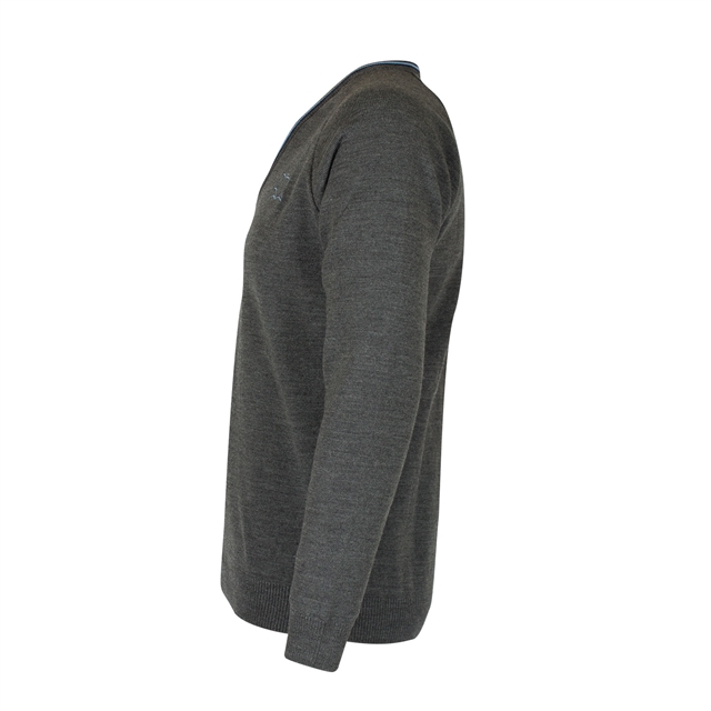 The Turner Free School Jumper V-Neck Jumper with 3 Stripes - Years 8 to 11