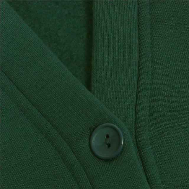 Bottle Green School Sweatshirt Cardigan