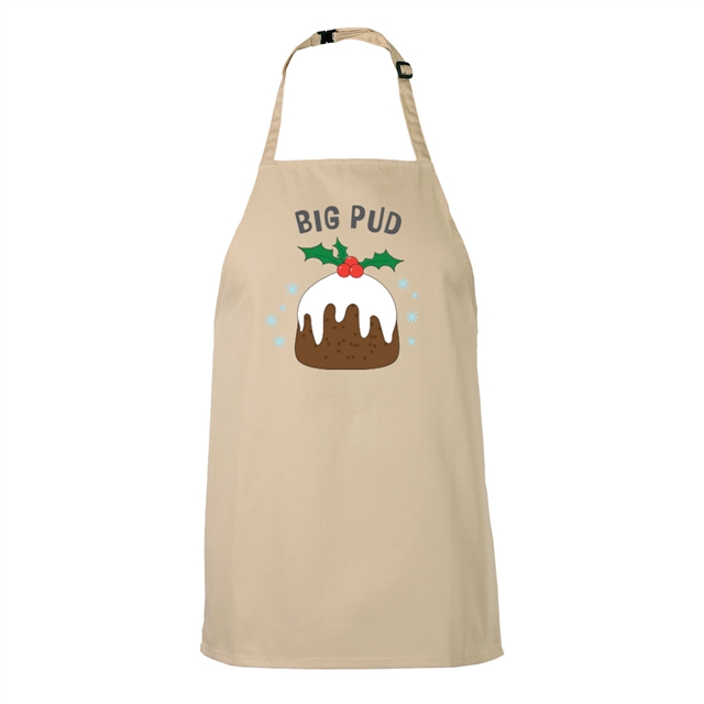 Big Pud Christmas Apron - Child