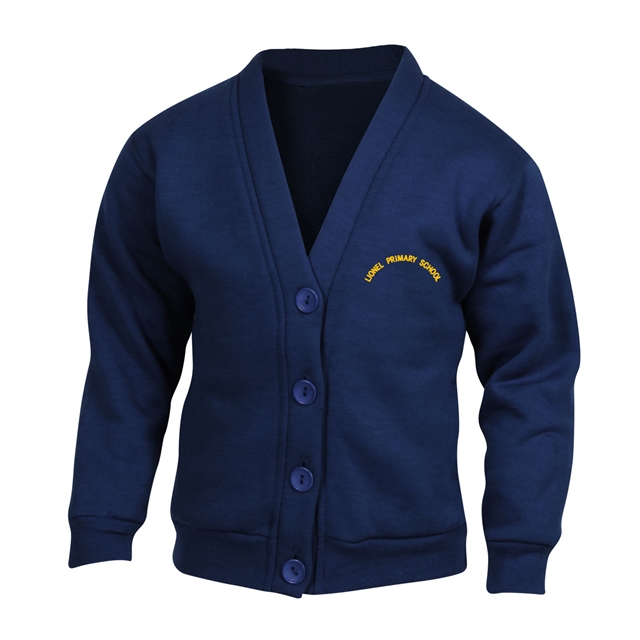 Lionel Primary Sweatshirt Cardigan