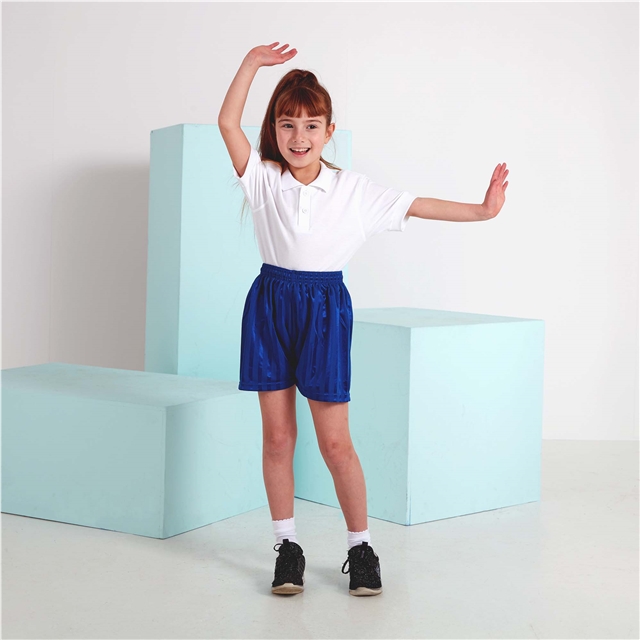 Royal Shadow Stripe PE Shorts