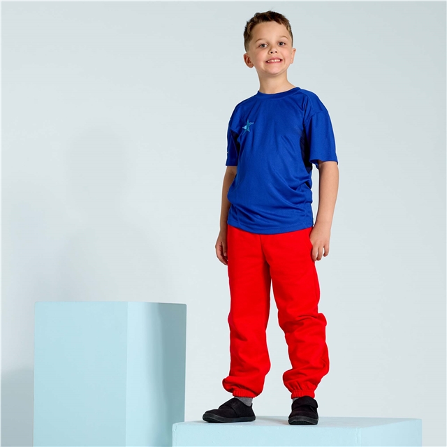 Red PE Jogging Bottoms
