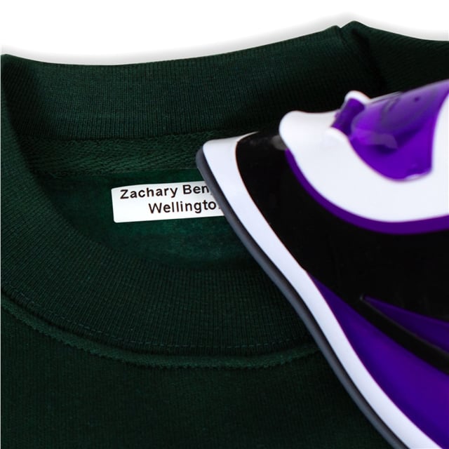 Iron On Name Labels - 20 Per Pack