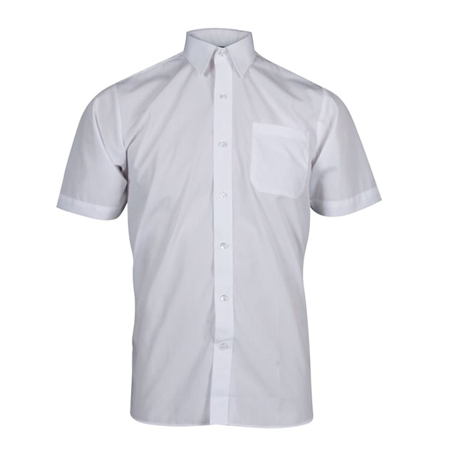 Short Sleeve School Shirt - Twin Pack