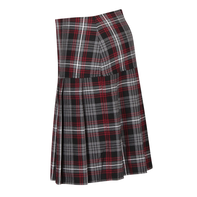 St Catherine's College Girls Pleated Tartan Skirt