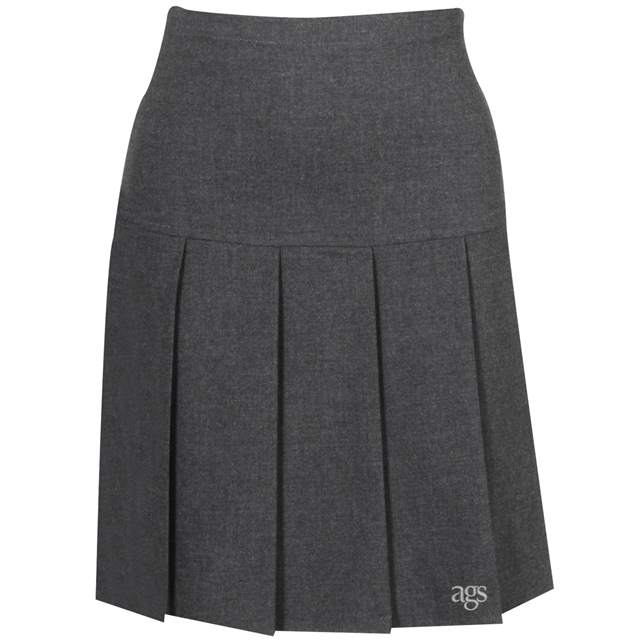 Alcester Grammar School Pleated Skirt with Logo