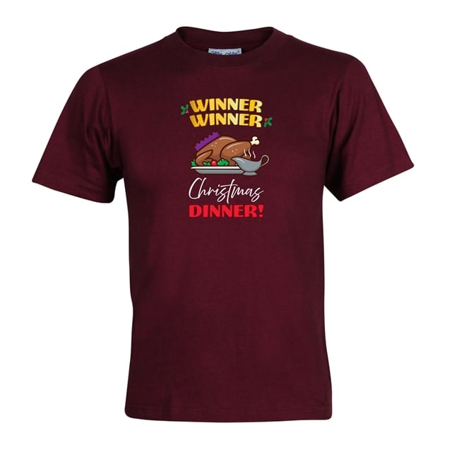 Winner Winner Christmas Dinner T-Shirt - Child